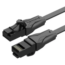 CABLE DE RED LATIGUILLO RJ45 UTP CAT6 AWG32 2 M NEGRO VENTION
